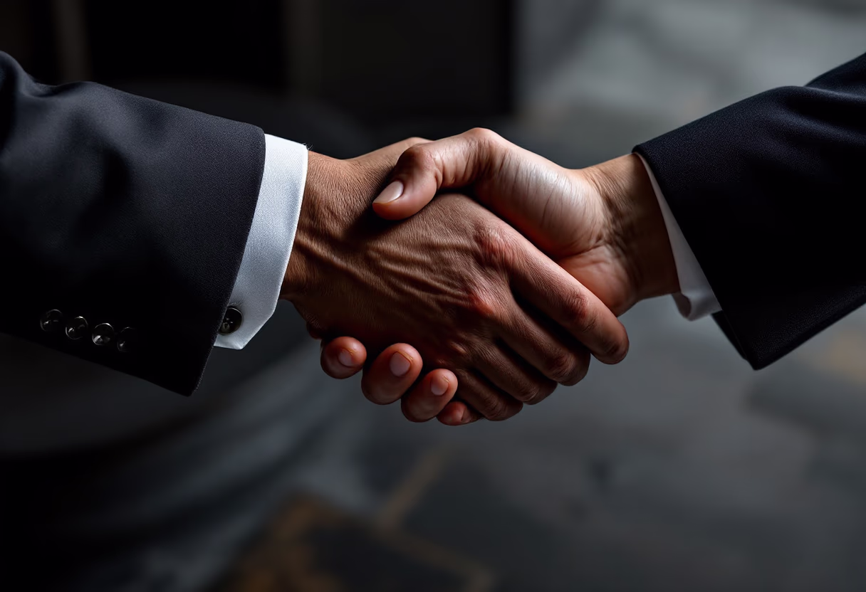 Accord avec médiateur entreprise